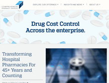 Tablet Screenshot of cpspharm.com